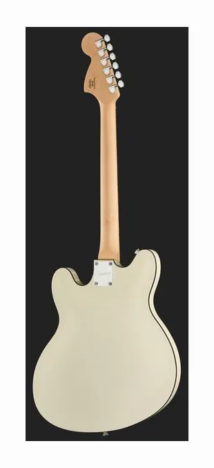 Squier Affinity Starcaster DLX OWT, profil boczny korpusu