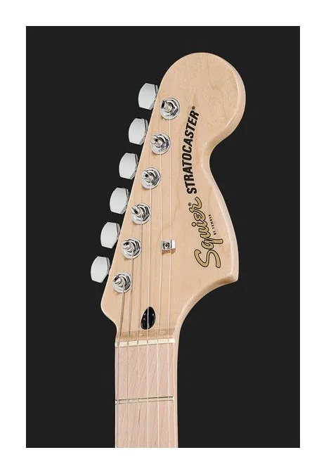Squier Affinity Strat FMT HSS SS, korpus i lakier z bliska