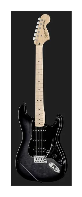 Squier Affinity Strat FM HSSBB, przełącznik przetworników i gniazdo wyjściowe
