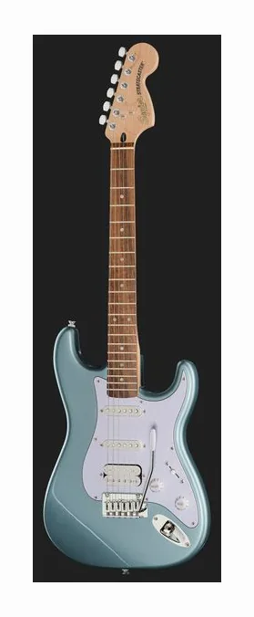 Squier Affinity Strat Junior HSS IBM, korpus i lakier z bliska