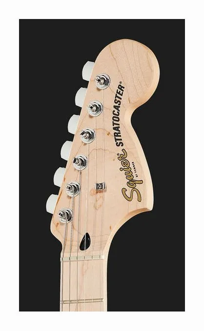 Squier Affinity Strat Junior HSS 3TS widziana od przodu