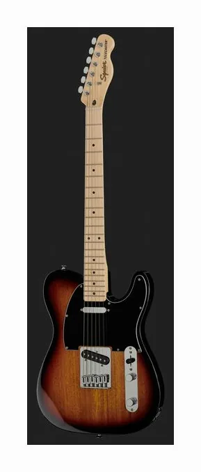 Squier Affinity Tele MN 3-SB, linie korpusu z góry