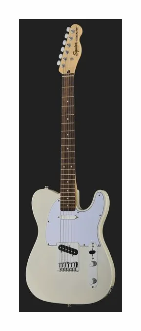 Squier Affinity Tele MN 3-SB ujęta od przodu na neutralnym tle