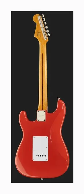 Squier CV 50s Strat MN FR, gryf i podstrunnica z boku