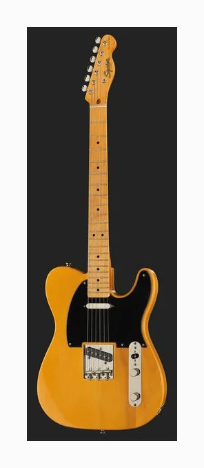 Squier CV 50s Tele MN BB, przetworniki i gałki regulacji