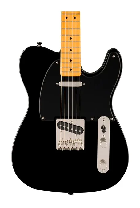 Squier CV 50s Tele MN BPG BLK, linie korpusu z góry