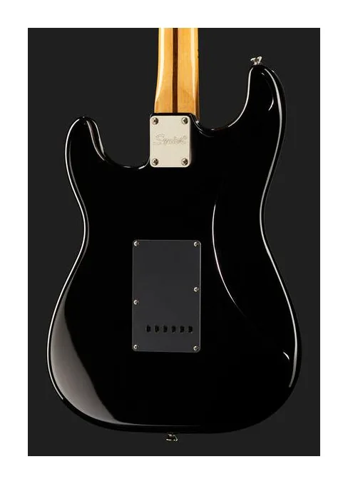 Squier CV 70s Strat HSS MN BLK, linie korpusu z góry