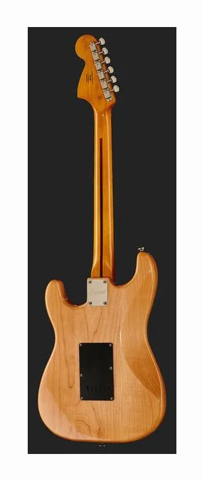 Squier CV 70s Strat HSS LRL WAL, główka z kluczami i logo