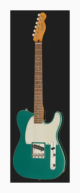 Squier CV Custom Tele BIGS SH PPG AZG, profil boczny korpusu