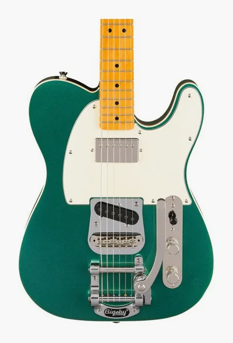 Squier CV Custom Tele Bigs MN SHW, profil boczny korpusu