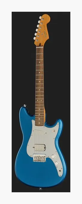 Squier CV Duo Sonic HS LRL PPG LPB, korpus i lakier z bliska