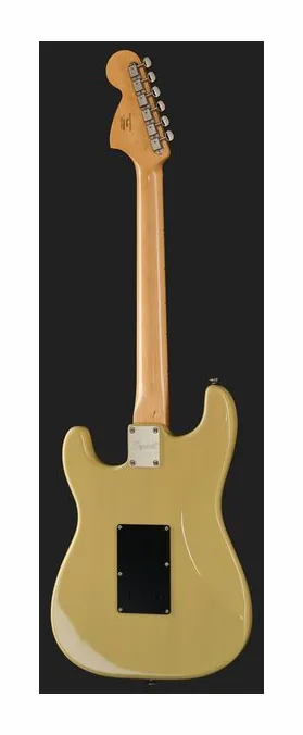 Squier Exclusive CV 70s Strat VBL, główka z kluczami i logo