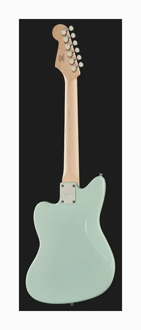 Squier Mini Jazzmaster MN SFG, prog zerowy i pierwsze pozycje na gryfie