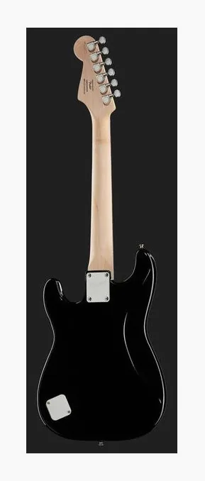 Squier Mini Strat MN CBL sfotografowana frontalnie