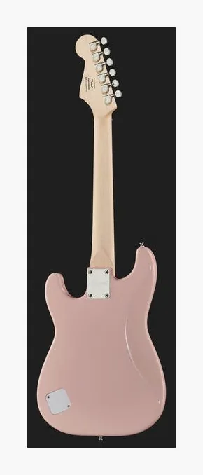 Squier Mini Stratocaster IL PK, gryf i podstrunnica z boku