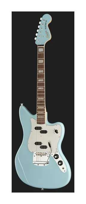 Squier Paranormal Electric VI DBL, korpus i lakier z bliska