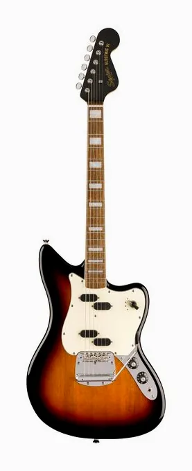 Squier Paranormal Electric VI 3CSB sfotografowana frontalnie