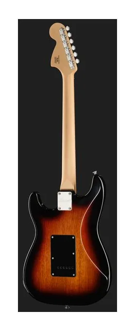 Squier Paranormal Strat Deluxe 3CSB, korpus i lakier z bliska