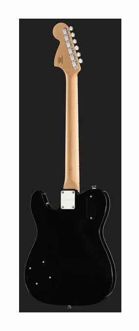 Squier Paranormal Trouble Tele BLK, główka z kluczami i logo