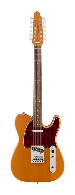 Squier Paranormal Troy V Leeuwen Tele widziana od przodu
