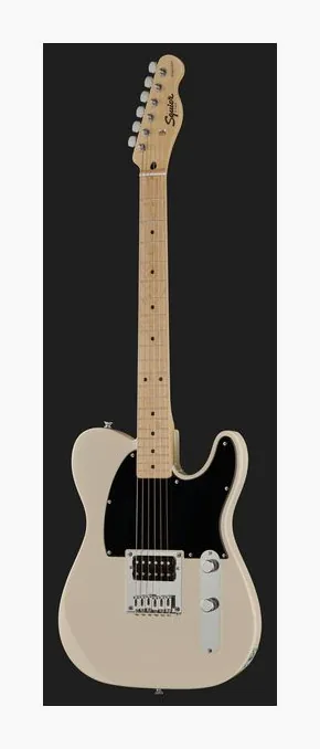 Squier Sonic Esquire H Ultraviolet sfotografowana frontalnie