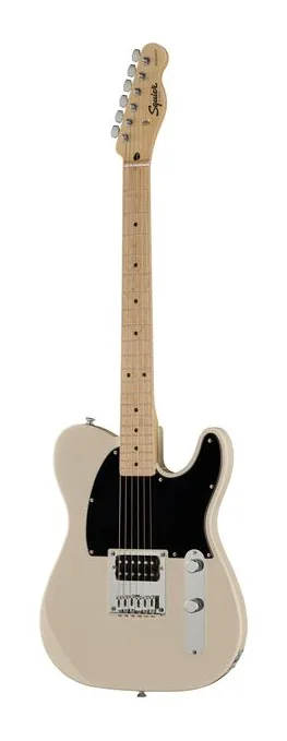 Squier Sonic Esquire H Arctic White z bliska od przodu