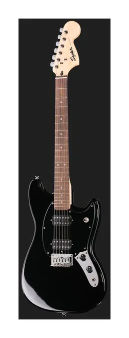 Squier Sonic Mustang HH Flash Pink, gryf i podstrunnica z boku