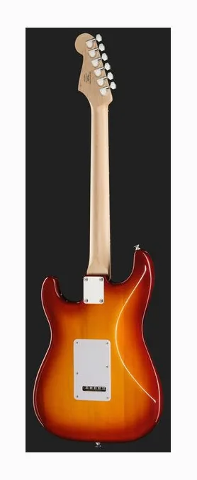 Squier Sonic Strat LRL WPG SSB, gryf i podstrunnica z boku