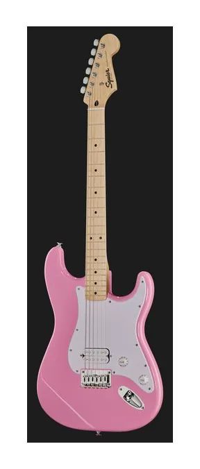 Squier Sonic Strat HT H Flash Pink, tył korpusu