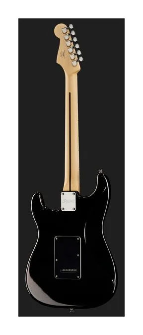 Squier Sonic Strat HSS Black, gryf i podstrunnica z boku