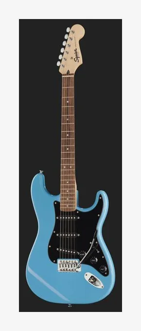 Squier Sonic Strat LRL California BL, mostek i klucze strojcze