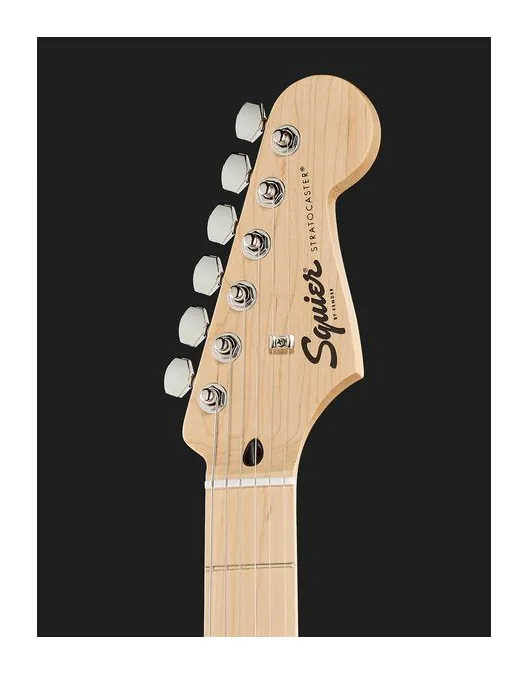 Squier Sonic Strat MN 2TSB, przetworniki i gałki regulacji