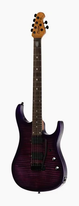 Sterling by Music Man JP150DFM Purple Nebula, prog zerowy i pierwsze pozycje na gryfie
