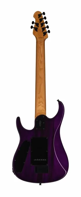 Sterling by Music Man JP157DFM Purple Nebula, tył korpusu