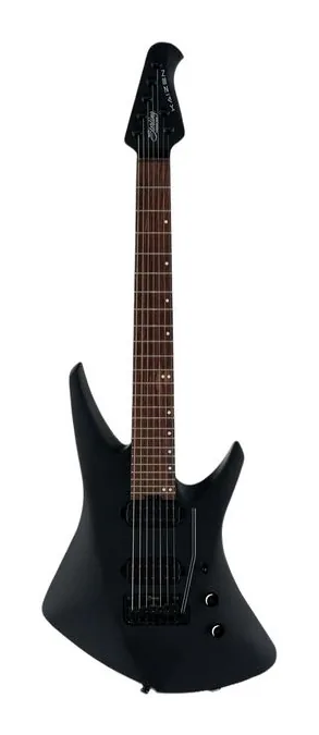Sterling by Music Man Kaizen 7 SBK ujęta od przodu na neutralnym tle