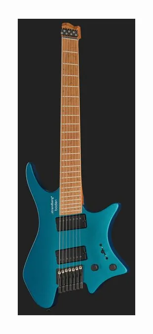 Strandberg Boden Standard N2.7 Teal, gryf i podstrunnica z boku