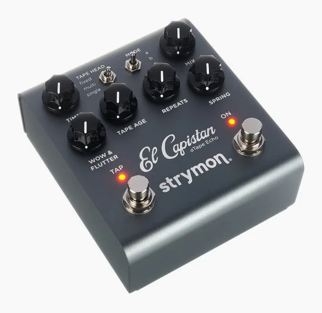 Strymon El Capistan V2, złącza z tyłu urządzenia