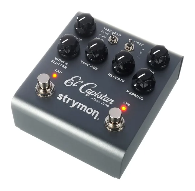 Strymon El Capistan V2 z bliska od przodu