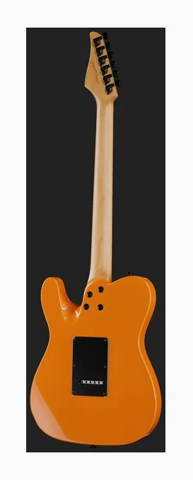 Suhr Andy Wood 10th Anniv T Orange, korpus i lakier z bliska