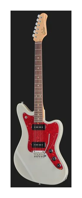 Suhr Classic JM S90 RW OW, główka z kluczami i logo