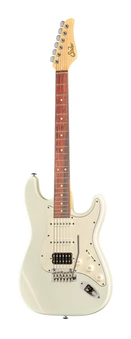 Suhr Classic S Antique HSS RW OWT z bliska od przodu