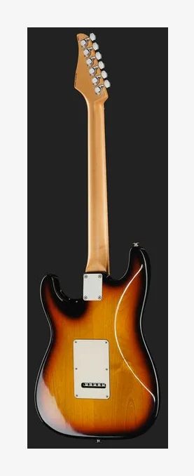 Suhr Classic S Antique SSS RW 3TB, profil boczny korpusu