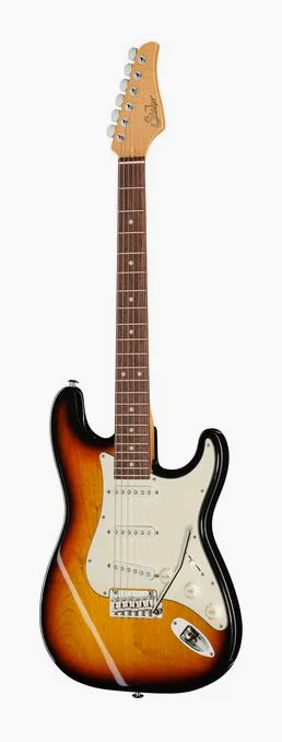 Suhr Classic S Antique SSS RW 3TB widziana od przodu