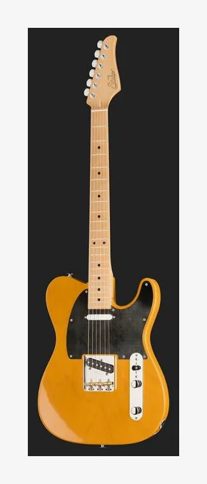 Suhr Classic T Antique MN BS, linie korpusu z góry