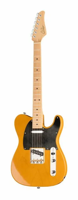 Suhr Classic T Antique MN BS ujęta od przodu na neutralnym tle