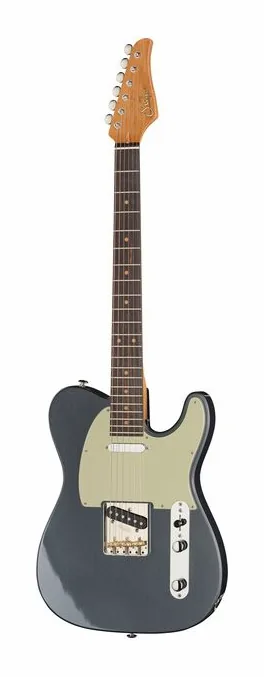 Suhr Classic T Vintage LE CF ujęta od przodu na neutralnym tle
