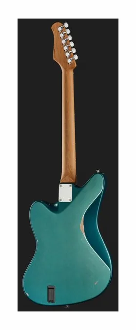 Suhr JM Antique Funk LE Ocean Turq, linie korpusu z góry