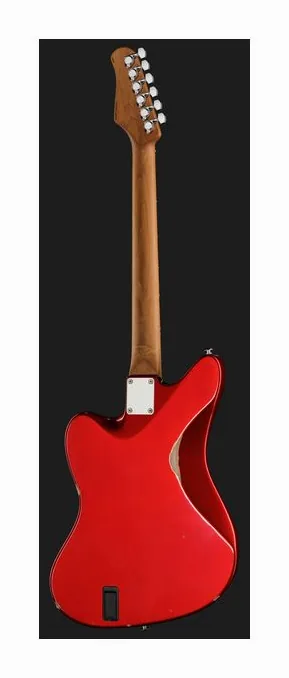 Suhr JM Antique Funk LE Candy Apple, przetworniki i gałki regulacji