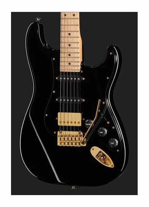 Suhr Mateus Asato Classic S MN BK, tył korpusu