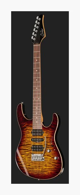 Suhr Modern Plus HSH PF TCB sfotografowana frontalnie